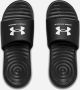 Under Armour Ansa Fixed Slides 3023761-004 Mannen Zwart Slippers - Thumbnail 7