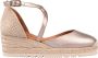 UNISA Espadrilles Dames Caude Maat: 38 Materiaal: Leer Kleur: Goud - Thumbnail 5