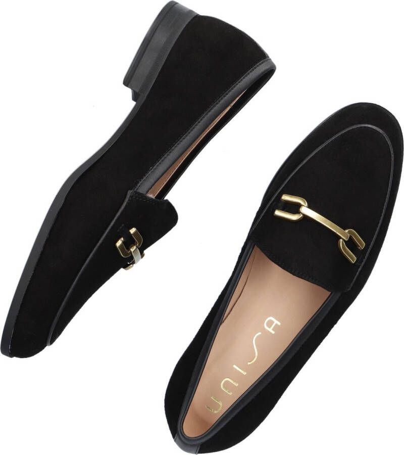 Unisa Daimiel Loafers Instappers Dames Zwart