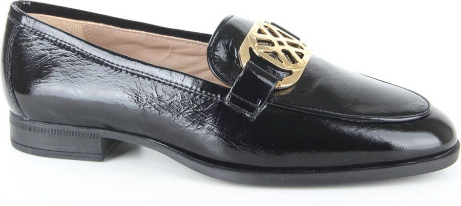 Unisa Dapi Loafers Instappers Dames Zwart