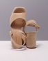 UNISA Sandalen Dames Odran Maat: 41 Materiaal: Suède Kleur: Beige - Thumbnail 12