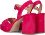 Bruin Tinten Strappy Sandals Odran Sandalen Dames Roze - Thumbnail 15