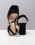 Unisa Odran Sandalen Dames Zwart - Thumbnail 2