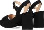 Unisa Odran Sandalen Dames Zwart - Thumbnail 13