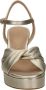 Unisa Onoa sandalette van leer met metallic finish - Thumbnail 12