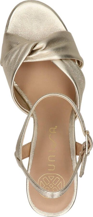 Unisa Onoa Sandalen Dames Goud