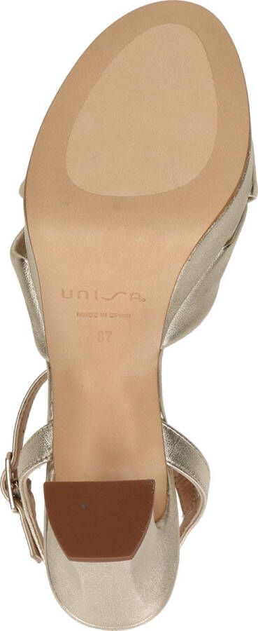 Unisa Sandalette van leer met metallic finish - Foto 12