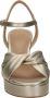 Unisa Sandalette van leer met metallic finish - Thumbnail 8