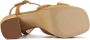 Unisa Sandalen Dames Damesschoenen Suède Plateauhak hoogte 8 cm Umi Camel - Thumbnail 7