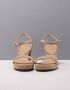 Bruin Tinten Soro Sandalen Dames Beige - Thumbnail 7