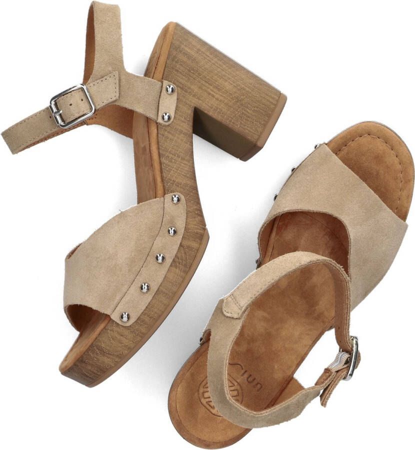 Unisa Taco Sandalen Dames Taupe