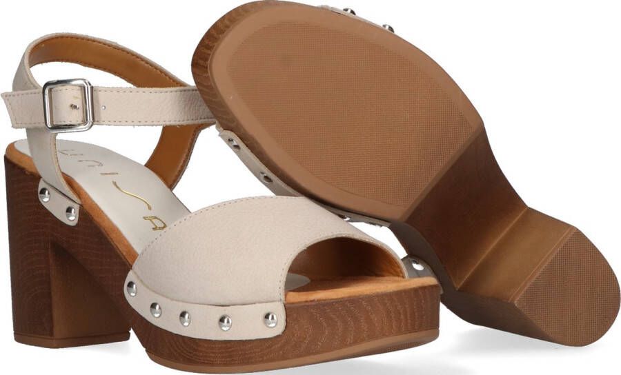 Unisa Taco Sandalen Dames Wit