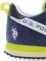 U.s. Polo Assn. Blauwe Polyester Sneaker Stijlvol Trendy Print Blue Heren - Thumbnail 4