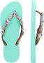 Uzurii Chrystal Marilyn Dames Slippers Mint Green | Aqua | Kunststof - Thumbnail 8