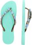 Uzurii Copa Cabana Blue Dames Slippers Mint Green | Aqua | Copa Cabana Blue - Thumbnail 4