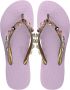 Uzurii Dames Teenslippers Heart Bronze Paars - Thumbnail 10