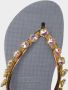 Uzurii Flower Aby dames slippers Silver - Thumbnail 5