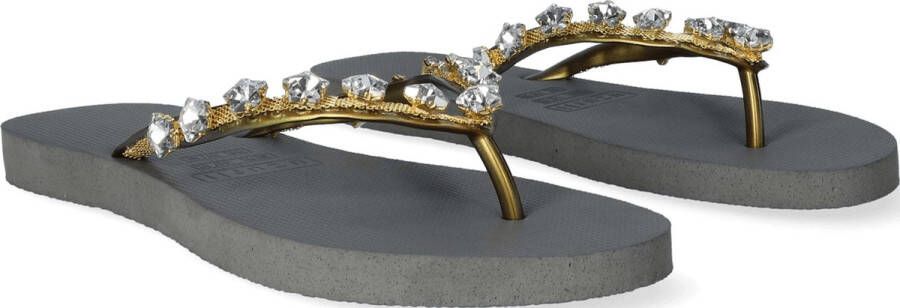 Uzurii Little Crystal Star Dames Slippers Silver | Zilver | Little Crystal Star