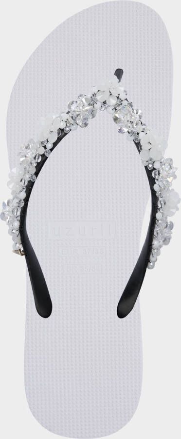 Uzurii Precious Bloom White Dames Slippers White | Wit | Precious Bloom White - Foto 3