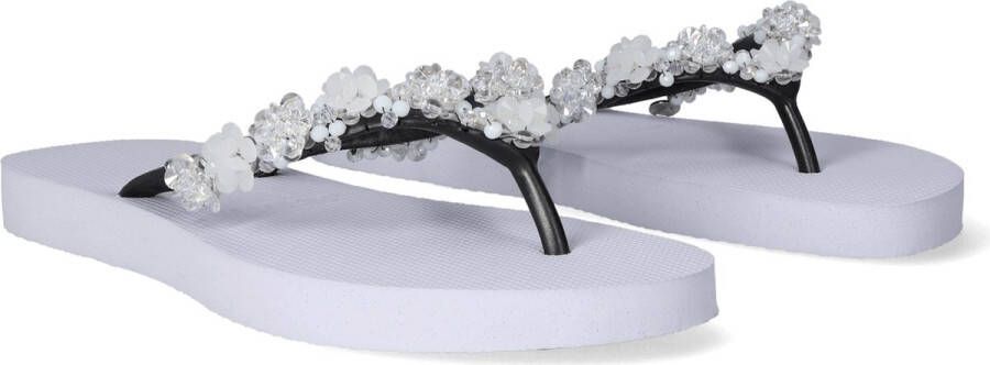 Uzurii Precious Bloom White Dames Slippers White | Wit | Precious Bloom White - Foto 5