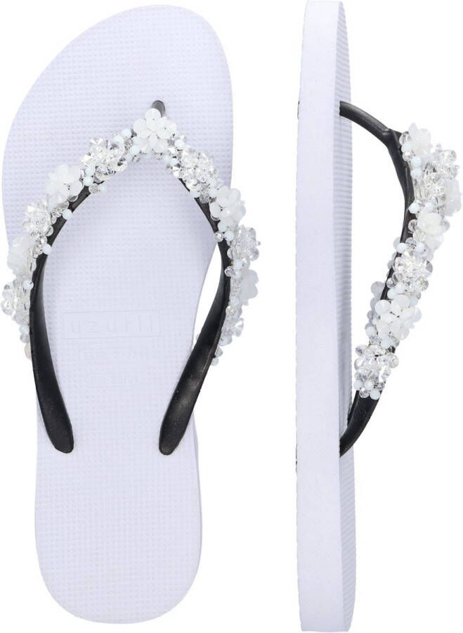 Uzurii Precious Bloom White Dames Slippers White | Wit | Precious Bloom White - Foto 7