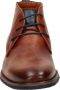 Van Lier Amalfi leren veterschoenen cognac - Thumbnail 3