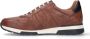 Van Lier Heren Cognac leren sneakers - Thumbnail 2