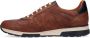 Van Lier Heren Cognac leren sneakers - Thumbnail 8