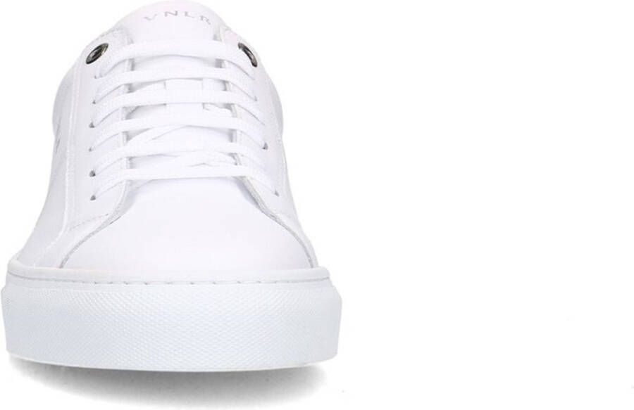 Van Lier Heren Witte leren sneakers