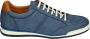 Van Lier Magnus Sneakers blauw Nubuck Heren - Thumbnail 10