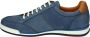 Van Lier Magnus Sneakers blauw Nubuck Heren - Thumbnail 11