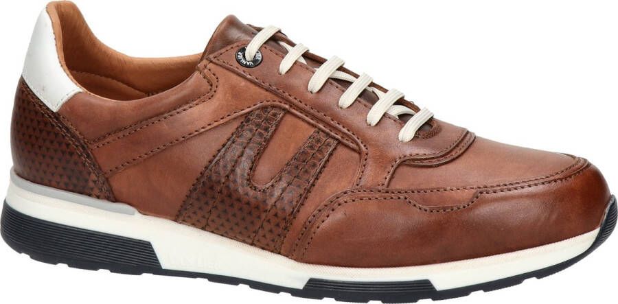 Van Lier Positano sneakers cognac Leer 301365 Heren