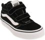 Vans Ward sneakers zwart wit Jongens Meisjes Canvas Effen 38 - Thumbnail 6