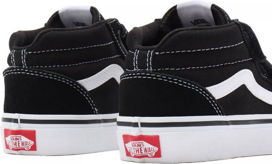 Vans A Ward Mid V Sneakers zwart Textiel