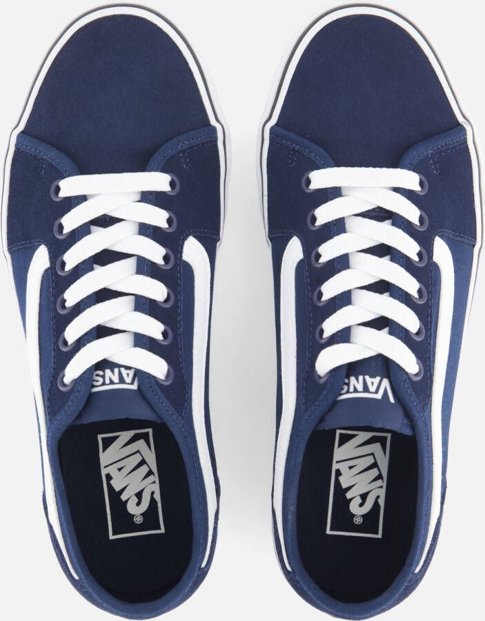 Vans Filmore Decon Sneakers blauw Textiel