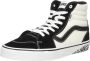 VANS Filmore Hi Guard suede sneakers zwart wit - Thumbnail 6