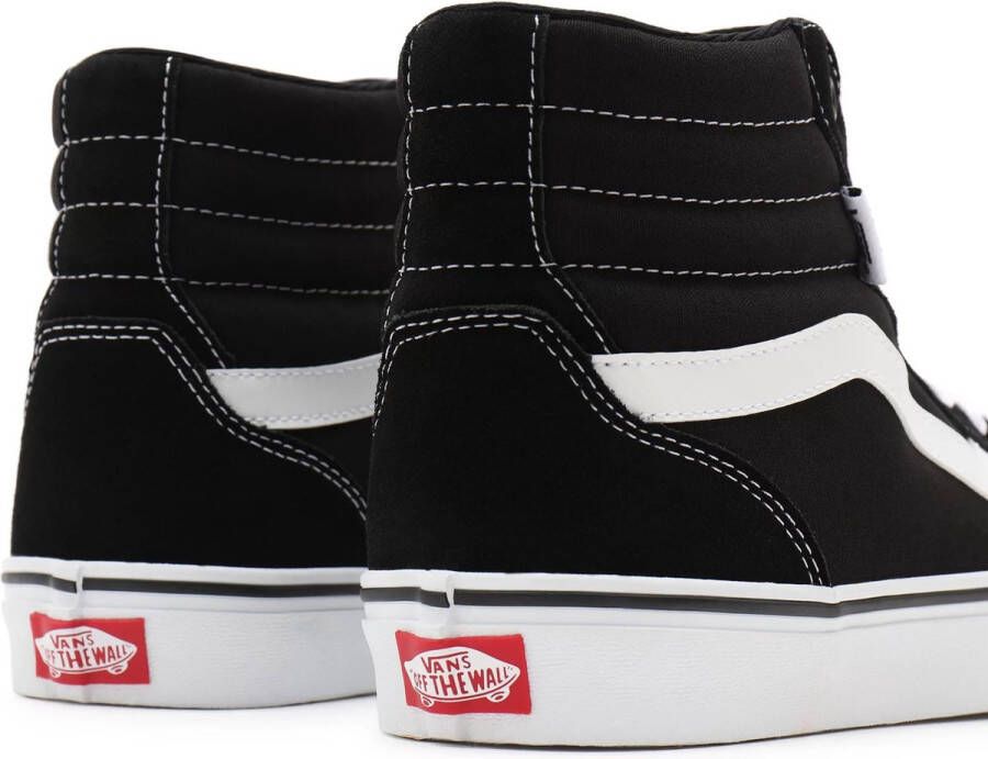 Vans MN Filmore Hi (SUEDE CANVAS)BLACK WHITE