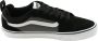 Vans Filmore Heren Sneakers (Suede Canvas) Black Pewter - Thumbnail 4