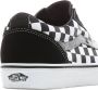 Vans Ward Heren Sneakers (Checkered) Black True White - Thumbnail 2