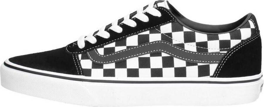 Vans Ward Heren Sneakers (Checkered) Black True White - Foto 13