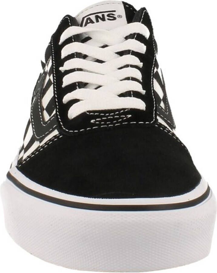 Vans Ward Heren Sneakers (Checkered) Black True White - Foto 14