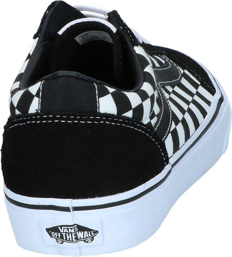 Vans Ward Heren Sneakers (Checkered) Black True White - Foto 7