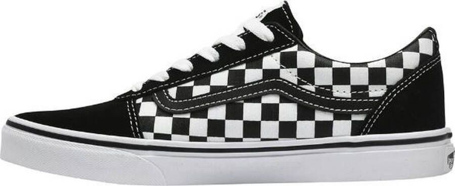 Vans Ward Heren Sneakers (Checkered) Black True White - Foto 8