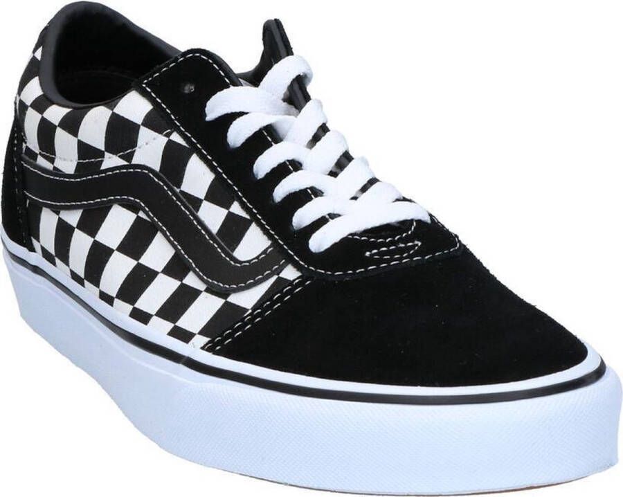 Vans Ward Heren Sneakers (Checkered) Black True White - Foto 11