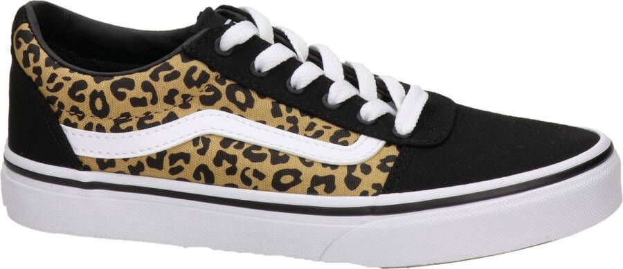 VANS Ward Cheetah sneakers zwart camel - Foto 5