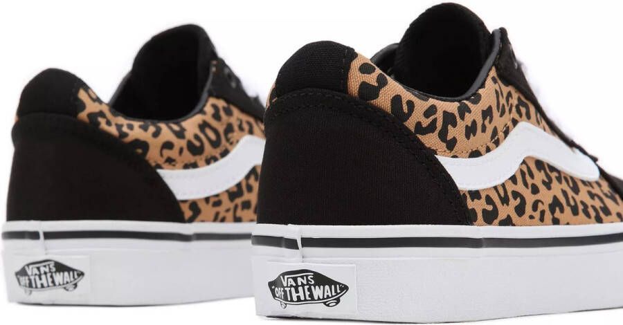 VANS Ward Cheetah sneakers zwart camel - Foto 13