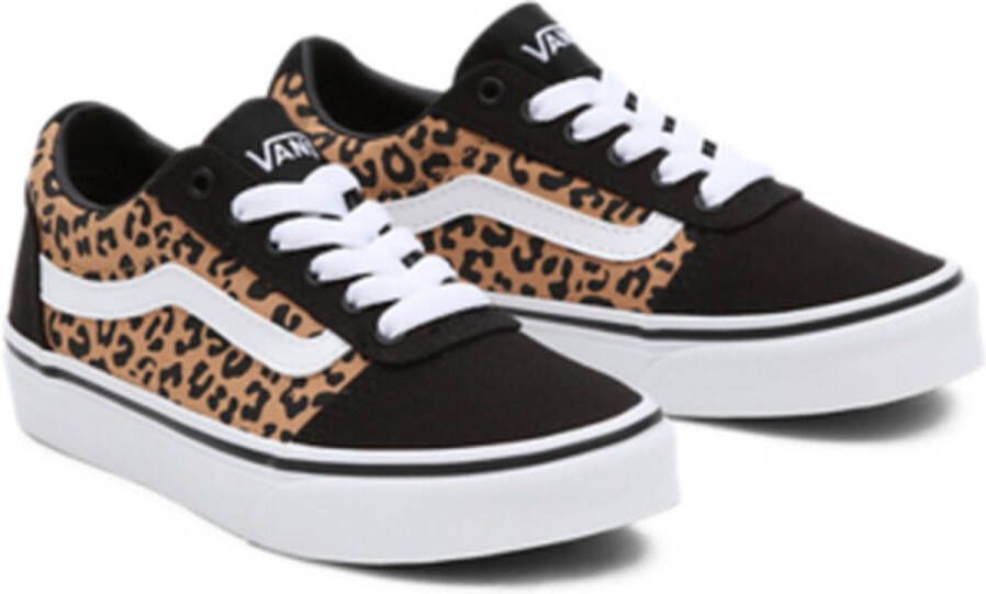 VANS Ward Cheetah sneakers zwart camel - Foto 8