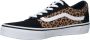 VANS Ward Cheetah sneakers zwart camel - Thumbnail 10