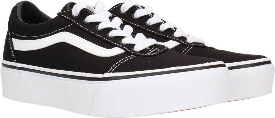 Vans MY Ward Platform (Canvas) Black White