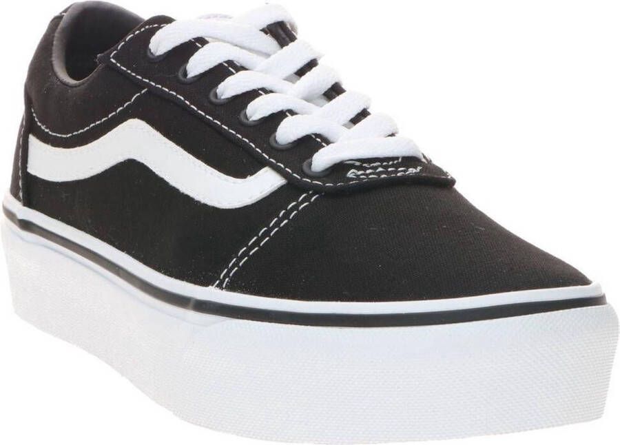 Vans MY Ward Platform (Canvas) Black White